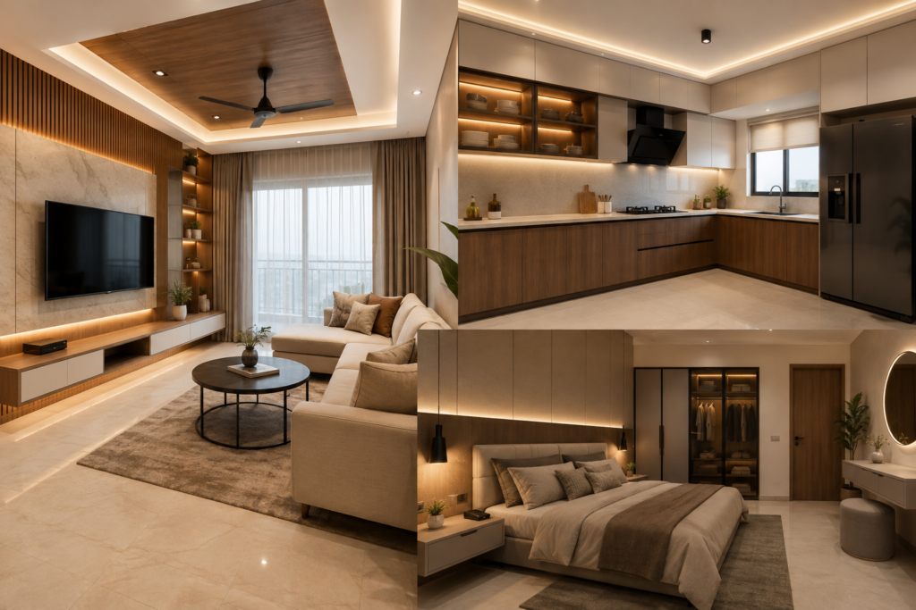 Home Interior Design Cost in Hyderabad