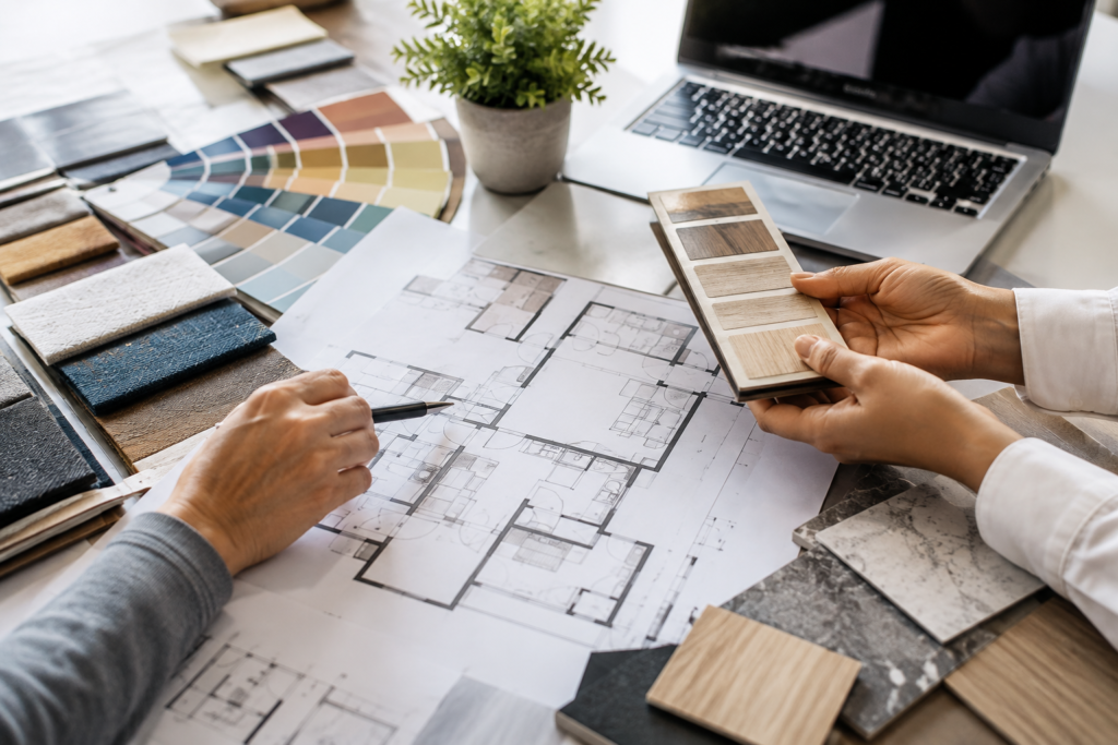 Best Interior Designers in Hyderabad creating customized home interior designs with premium material selection.